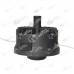 Cap cu fir motocoasa electrica - Model 1 - Exterior 80mm - Interior 8mm - Inaltime 77mm 
